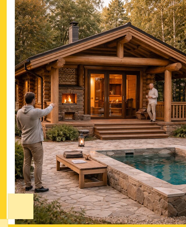 Проекты бань и хамам в Новотроицке от 26170 р. | ЭриданНвт