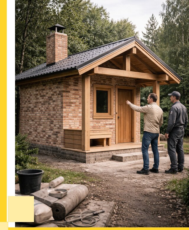 Кирпичные бани и печи в Новотроицке от 366380 р. | ЭриданНвт