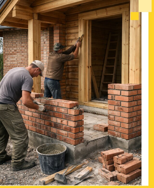 Строительство кирпичных бань под ключ в Новотроицке с гарантией качества