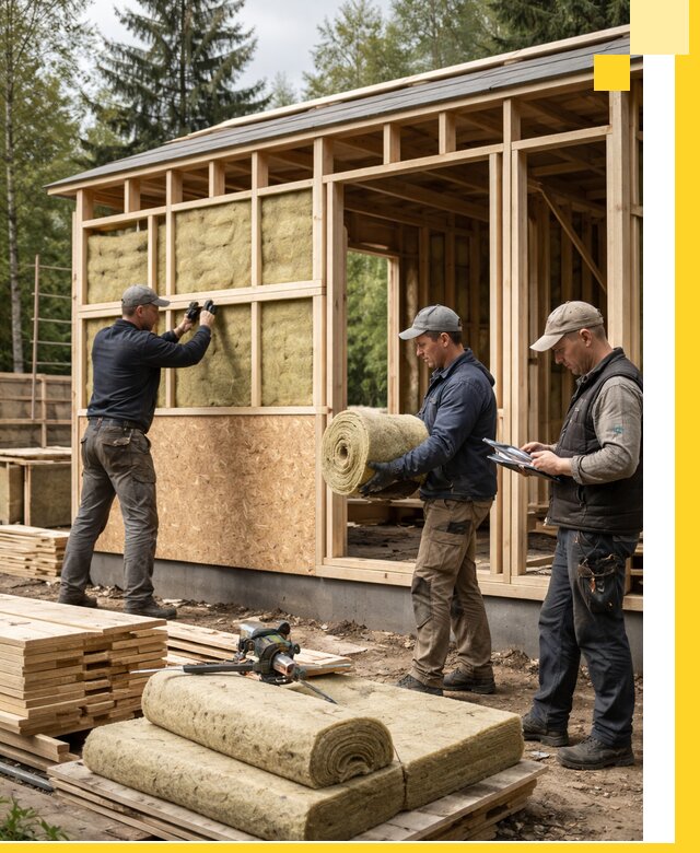 Проектирование и строительство каркасных бань в Новотроицке под ключ