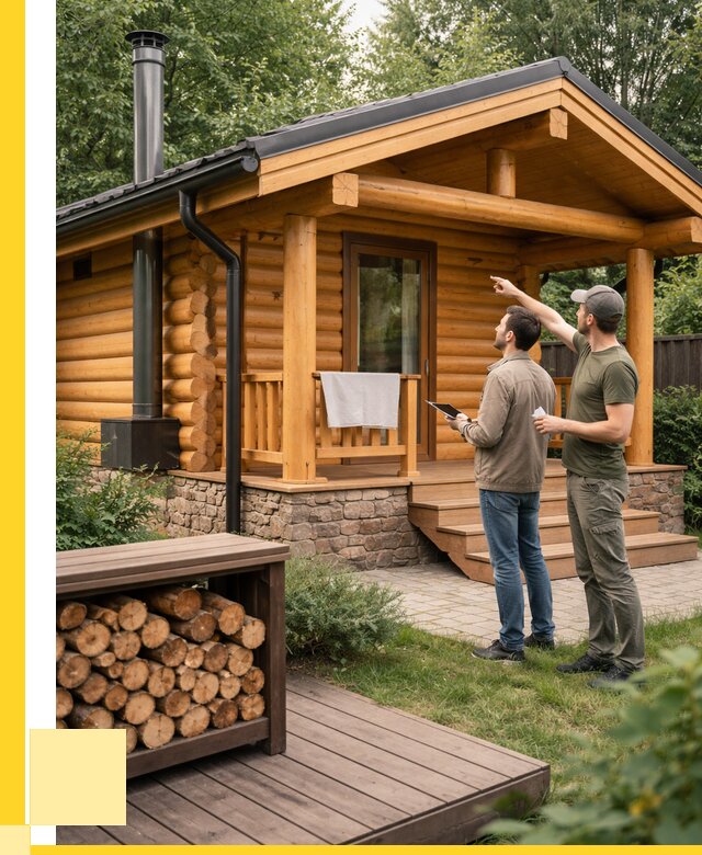 Бани для дачи под ключ в Новотроицке от 261700 р. | ЭриданНвт