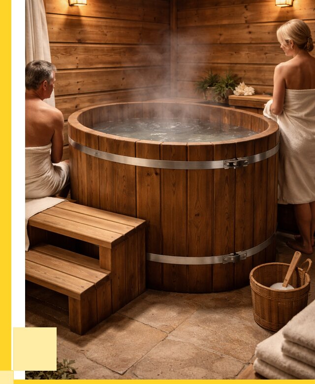 Бани с купелью под ключ в Новотроицке от 471060 р. | ЭриданНвт