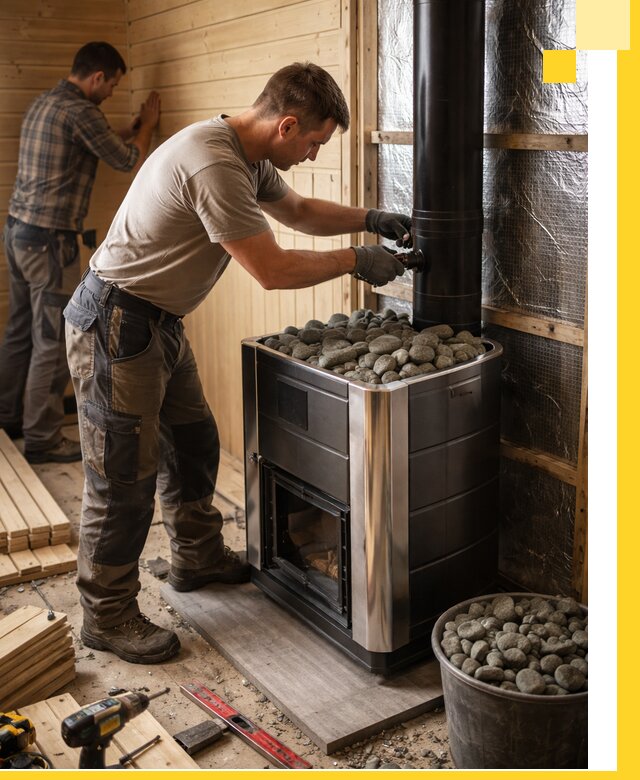 Проектирование и строительство парилок для бани в Новотроицке под ключ