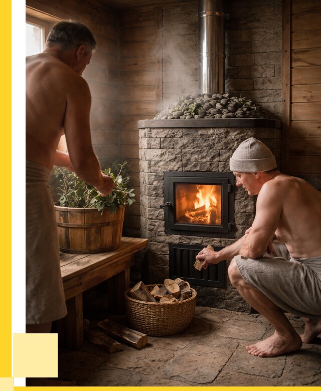 Банные печи под ключ в Новотроицке от 47106 р. | ЭриданНвт кирпичная