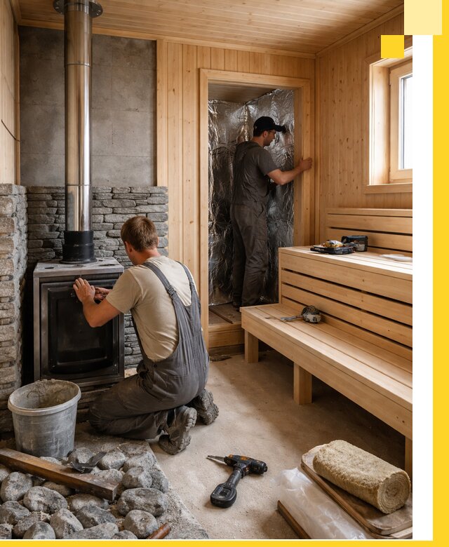 Строительство и изготовление бань под ключ в Новотроицке