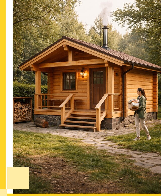 Купить баню под ключ в Новотроицке от 680420 р. | ЭриданНвт