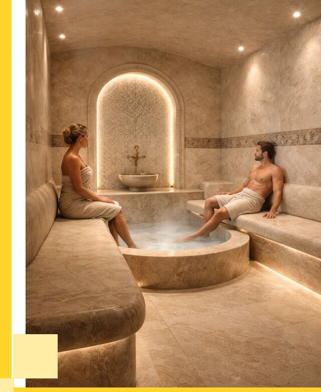 Хамам под ключ в Новотроицке от 837440 р., строительство ЭриданНвт