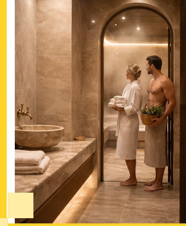 Проект и монтаж сауны и хамама в Новотроицке от 366380 р., ЭриданНвт