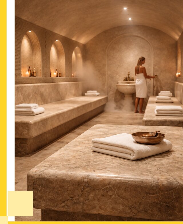 Лежаки для хамама в Новотроицке под ключ от 36638 р. | ЭриданНвт