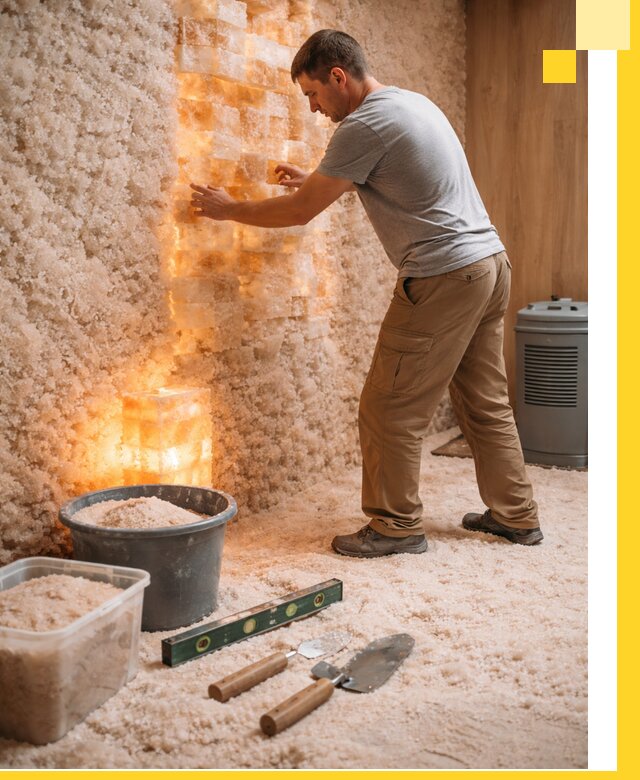 Проектирование и монтаж соляных комнат в Новотроицке под ключ