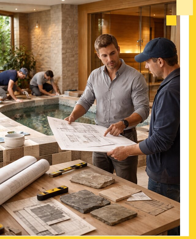 Проектирование SPA зон под ключ в Новотроицке с инженерией